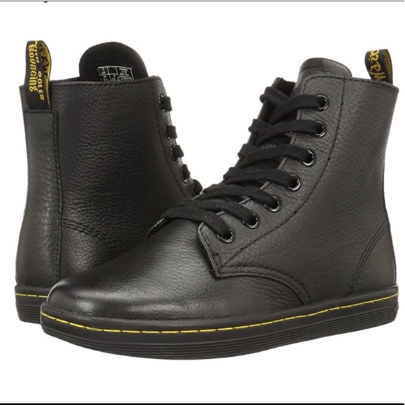 Dr. Martens Shoes - Dr. Martens Leyton Boots Size 8